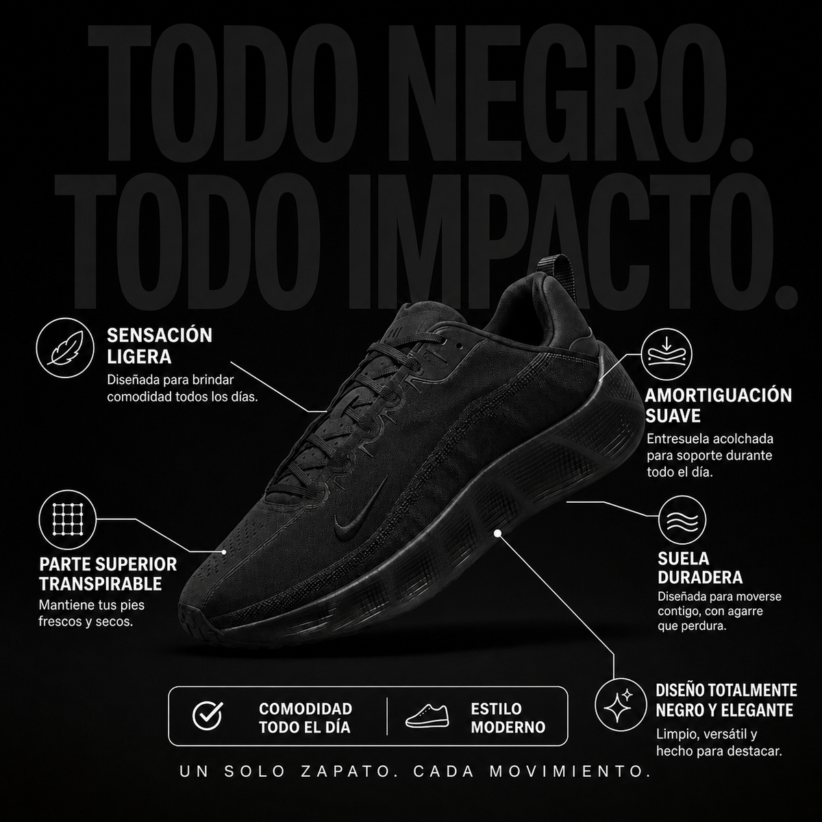 AVA Rover Triple Black